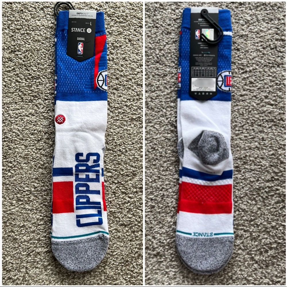 *NEW* Los Angeles Clippers Crew Socks